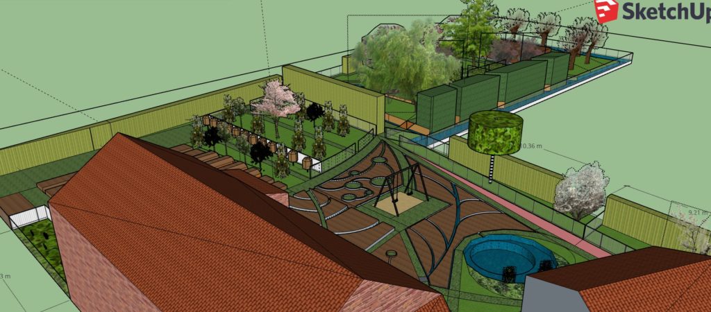 plan 3d potager en permaculture